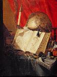 Still Life with a Bowl of Strawberries and a Rose, 1652-Pieter De Ring-Giclee Print