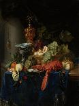 Still Life with Golden Goblet-Pieter De Ring-Stretched Canvas