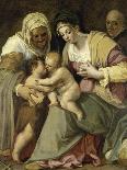 The Holy Family and Saint Anne-Pieter De Witte-Framed Giclee Print