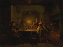 Inn Interior by Candle Light-Pieter Huys-Framed Stretched Canvas