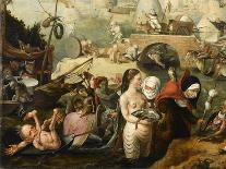 La tentation de saint Antoine-Pieter Huys-Giclee Print