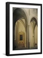 Pieter Jansz. Saenredam (1597-1665). Dutch Painter. Saint-Laurens Church in Alkmaar-Pieter Jansz Saenredam-Framed Photographic Print