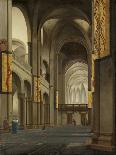 Interior of the Church of St. Bavo, Haarlem, 1630-Pieter Jansz Saenredam-Stretched Canvas