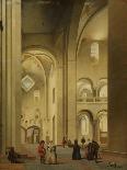 Interior of St Odulphus at Assendelft-Pieter Jansz Saenredam-Art Print