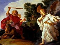 The Angel Raphael Takes Leave of Old Tobit and His Son Tobias, 1618-Pieter Lastman-Giclee Print
