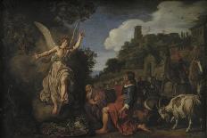 Balaam and His Ass, C.1620-Pieter Lastman-Giclee Print