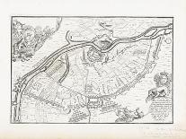 Map of Narva in 1700-Pieter Mortier-Giclee Print