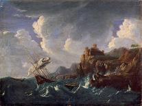 Stormy Sea, 17th Century-Pieter Mulier the Younger-Framed Premium Giclee Print