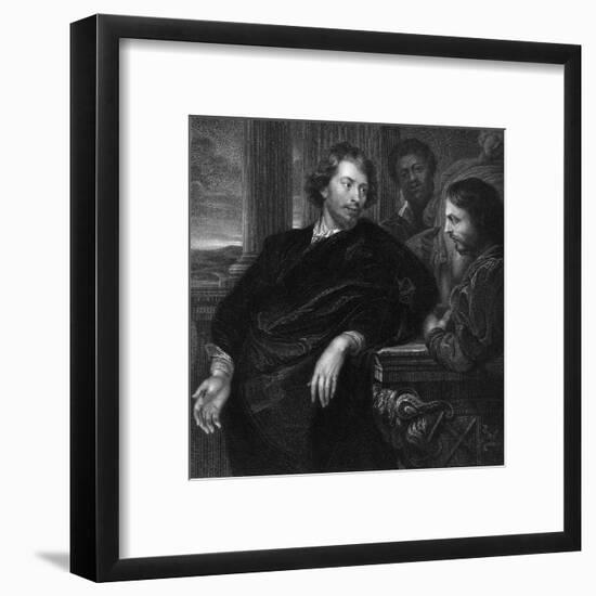 Pieter Paul Rubens-Antony van Dijk-Framed Art Print