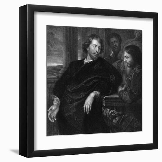 Pieter Paul Rubens-Antony van Dijk-Framed Art Print