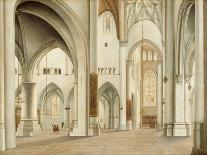 The Nieuwe Kerk in Haarlem-Pieter Saenredam-Framed Giclee Print