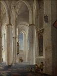 The Nieuwe Kerk in Haarlem-Pieter Saenredam-Giclee Print