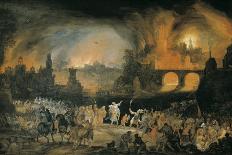 Burning of Troy, 1603-Pieter Schoubroeck-Mounted Giclee Print