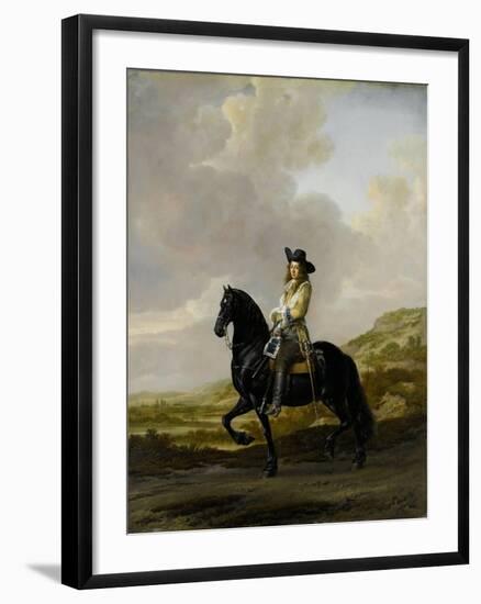 Pieter Schout on Horseback-Thomas de Keyser-Framed Art Print