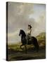 Pieter Schout on Horseback-Thomas de Keyser-Stretched Canvas