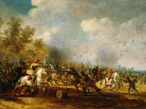 Troops at the Siege of Aire Sur La Lys, 1653-Pieter Snayers-Mounted Giclee Print