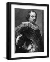 Pieter Stevens-Antony van Dijk-Framed Art Print