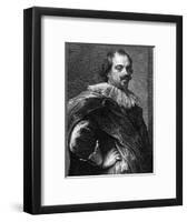 Pieter Stevens-Antony van Dijk-Framed Art Print