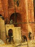 Raft detail from Tower of Babel, 1563-Pieter the Elder Bruegel-Framed Giclee Print