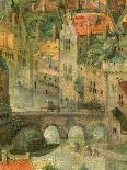 Raft detail from Tower of Babel, 1563-Pieter the Elder Bruegel-Giclee Print