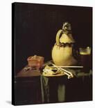 Still life with Pitcher and Beer Glass-Pieter van Anraadt-Framed Premium Giclee Print