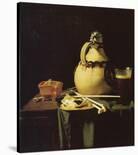 Still life with Pitcher and Beer Glass-Pieter van Anraadt-Framed Premium Giclee Print