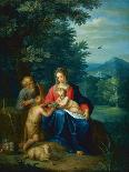 The Holy Family with the Infant St. John the Baptist-Pieter van Avont-Stretched Canvas