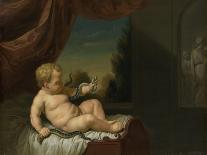 Infant Hercules with a Serpent-Pieter van der Werff-Art Print