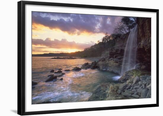 Pietra Colorada Waterfall-Guido Cozzi-Framed Photographic Print