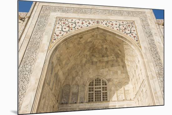 Pietra dura jali inlay, Taj Mahal, UNESCO World Heritage Site, Agra, Uttar Pradesh, India, Asia-Matthew Williams-Ellis-Mounted Photographic Print
