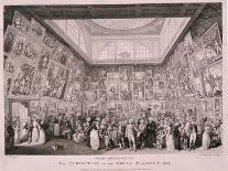 The Exhibition at the Salon Du Louvre in 1787, 1787-Pietro Antonio Martini-Stretched Canvas