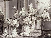 The Seven Sacraments: Ordination-Pietro Antonio Novelli-Framed Giclee Print