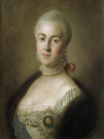 Portrait of Grand Princess Katharina Alexeievna, c.1761
