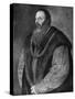 Pietro Aretino, Italian Author, Playwright, Poet and Satirist, C1548-1551-Titian (Tiziano Vecelli)-Stretched Canvas