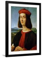 Pietro Bembo (1470-1547), Later Cardinal, in His Youth-Raphael-Framed Giclee Print