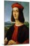 Pietro Bembo (1470-1547), Later Cardinal, in His Youth-Raphael-Mounted Giclee Print