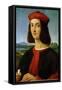 Pietro Bembo (1470-1547), Later Cardinal, in His Youth-Raphael-Framed Stretched Canvas