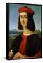 Pietro Bembo (1470-1547), Later Cardinal, in His Youth-Raphael-Framed Stretched Canvas