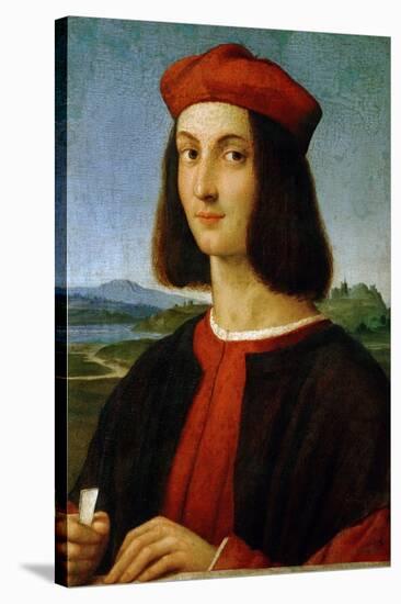 Pietro Bembo (1470-1547), Later Cardinal, in His Youth-Raphael-Stretched Canvas