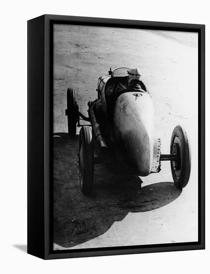 Pietro Bordino Driving Away in a 2 Litre Fiat, 1924-null-Framed Stretched Canvas