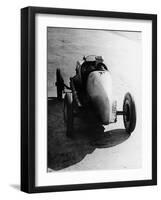 Pietro Bordino Driving Away in a 2 Litre Fiat, 1924-null-Framed Photographic Print