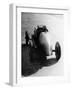 Pietro Bordino Driving Away in a 2 Litre Fiat, 1924-null-Framed Photographic Print