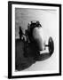 Pietro Bordino Driving Away in a 2 Litre Fiat, 1924-null-Framed Photographic Print