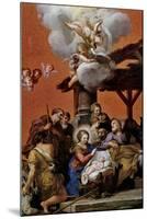 Pietro da Cortona / 'The Nativity', ca. 1658, Italian School, Oil, 51 cm x 40 cm, P00121.-PIETRO DA CORTONA-Mounted Poster