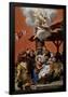 Pietro da Cortona / 'The Nativity', ca. 1658, Italian School, Oil, 51 cm x 40 cm, P00121.-PIETRO DA CORTONA-Framed Poster