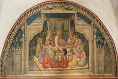 Last Supper-Pietro Di Giovanni Di Corraduccio-Framed Stretched Canvas