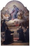 The Virgin with Saints Filippo Benizzi and Giuliana Falconeri Interceding for God's Protection-Pietro Gagliardi-Giclee Print