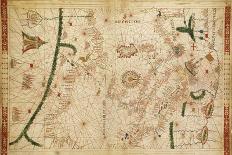 Nautical Chart of Aegean Sea-Pietro Giovanni Prunus-Giclee Print