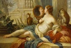 A Personification of Vanity-Pietro Liberi (Follower of)-Framed Stretched Canvas