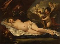 Venus and Adonis. 17Th Century (Oil on Canvas)-Pietro Liberi-Giclee Print